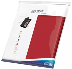 Ultimate Guard Binder: 24-Pocket 480 Zipfolio Xenoskin Red UGD010468